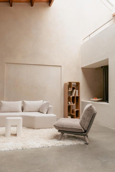 Produktbild Zuiver Lazy Sack Lounge Chair Soft Beige