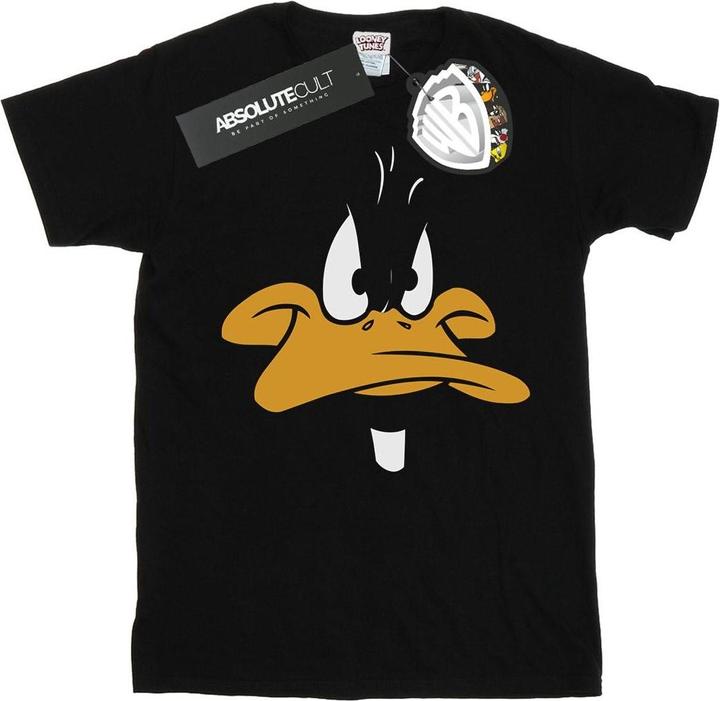 Immagine prodotto Looney Tunes Daffy Duck Big Face Maglietta Ragazzi (128)