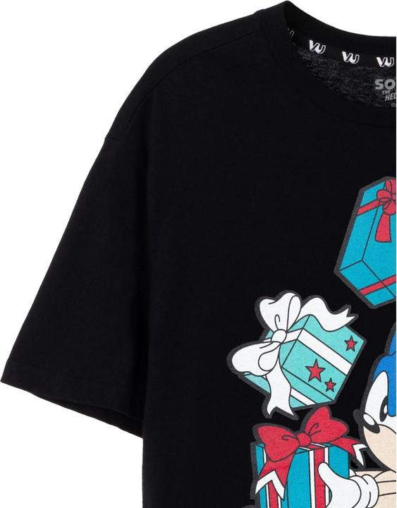 Immagine prodotto Sonic The Hedgehog Maglietta Natale Regalo Uomo (XXL)
