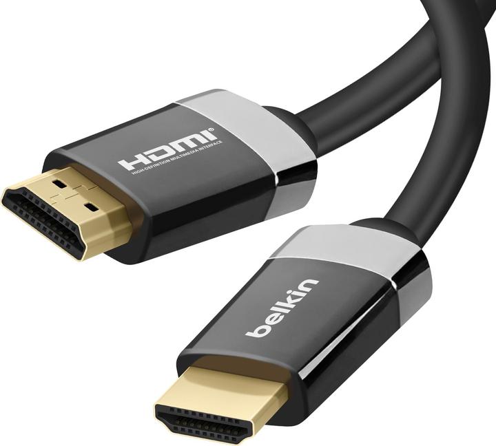 Produktbild Belkin High Speed HDMI 2m HDMI-Kabel HDMI Typ A (Standard) Schwarz (2 m, HDMI)