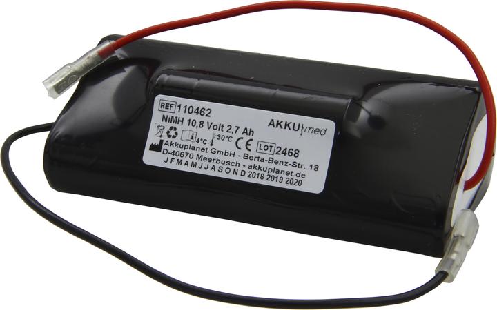 Immagine prodotto XCell Batteria NiMH adatta per Quest AC tester - tipo 704080 - 10,8 Volt 2,7 Ah (1 pz., 2700 mAh, Batteria + Caricabatterie)