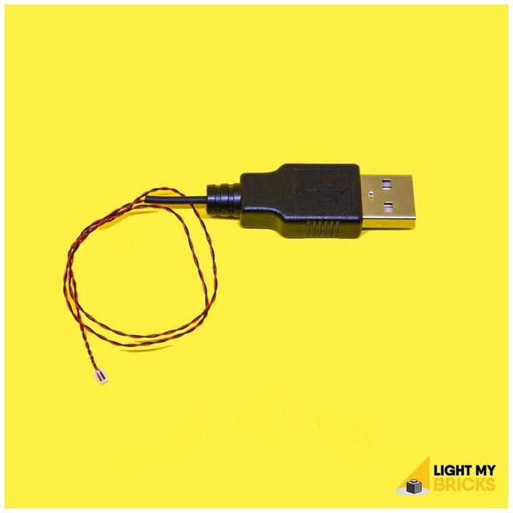 Light my bricks USB Stecker mit Verbindungskabel