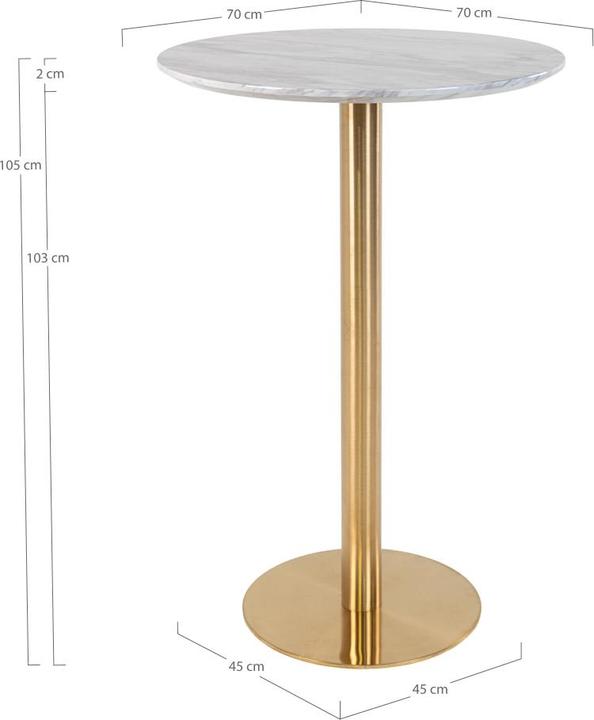 Image du produit House Nordic Bolzano (70 x 70 x 105 cm)