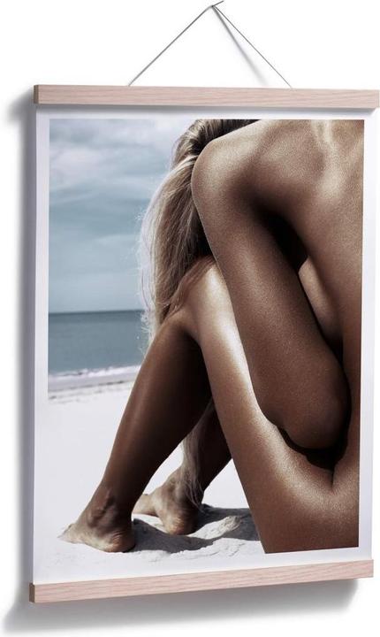 Produktbild Trenddeko Nackt am Strand (60 x 80 cm)