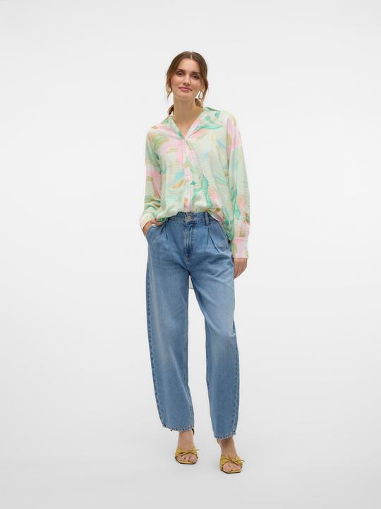 Immagine prodotto Vero Moda VMETNA Hohe Taille Barrel Fit Jeans Straight-Fit (W25/L30)