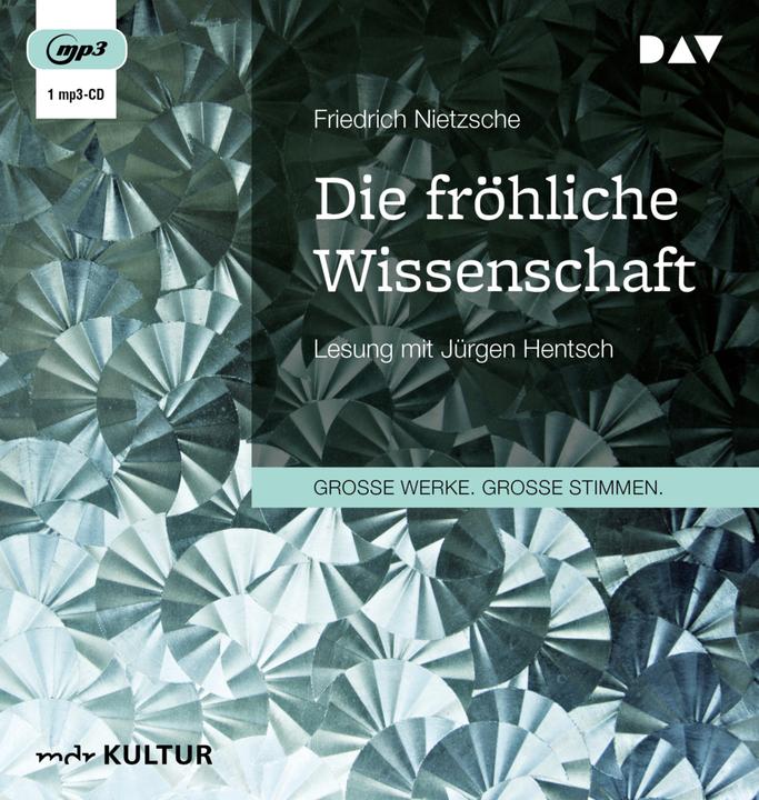 Actual product image The joyful science (Friedrich Nietzsche, German)