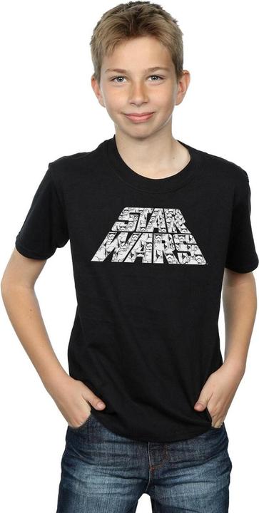 Produktbild Star Wars The Rise Of Skywalker Trooper Filled Logo TShirt Jungen (152, 158)