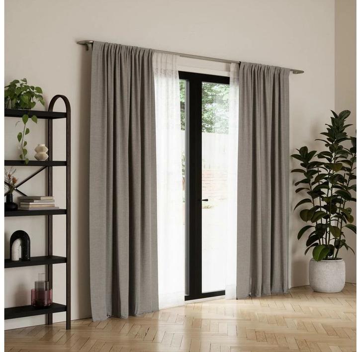 Productafbeelding Umbra Gordijnrail Schemer 168-366 cm, nikkel