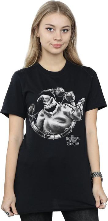 Immagine prodotto Disney Nightmare Before Christmas Ooogie Boogie Mono Maglietta Ampia Donna (4XL)