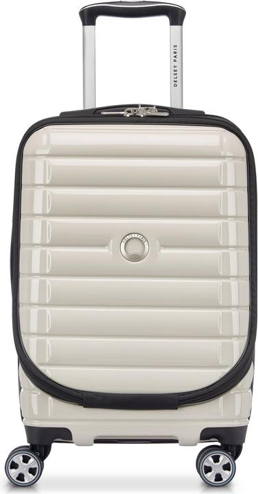 Delsey Shadow 5.0 4-Rollen Kabinentrolley 55 cm Laptopfach mit Dehnfalte (41 l, Handgepäck (bis 50l))
