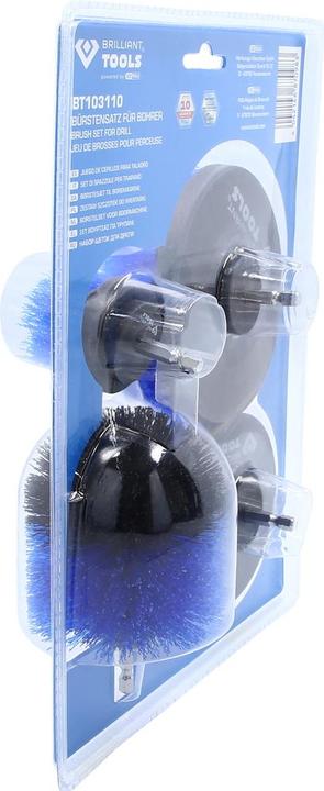 Immagine prodotto Brilliant Tools Set di accessori per spazzole