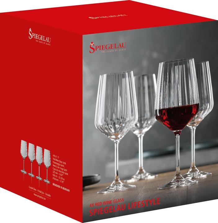 Image du produit Spiegelau Lifestyle-5118 (63 cl, 4 Verres, Verres à vin rouge)