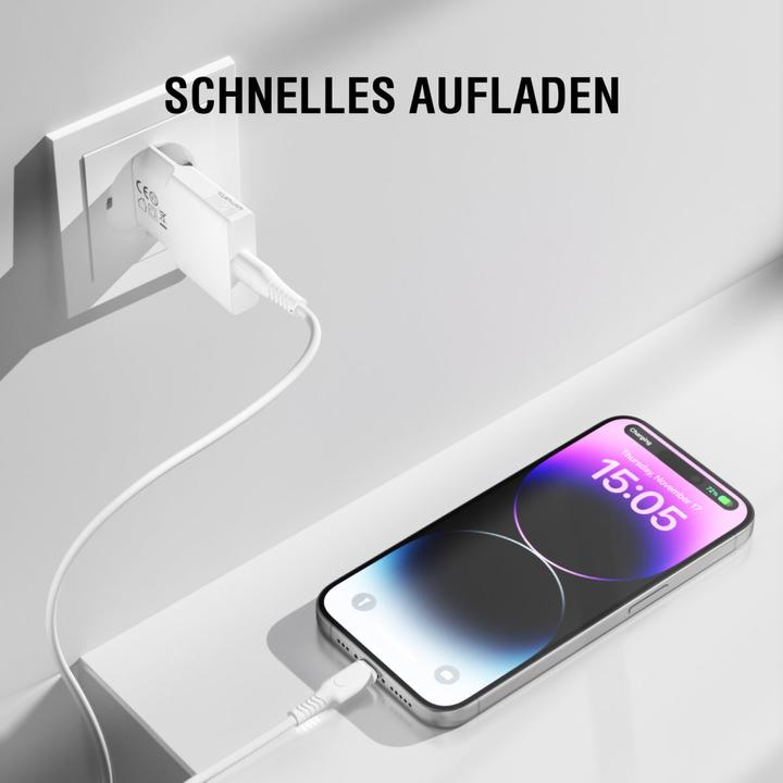 Image du produit 4smarts Chargeur secteur PDPlug Slim 20W GaN 1C blanc (20 W)