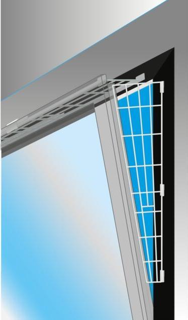 Image du produit Trixie Grille de protection pour les fenêtres (Chatière manuelle)