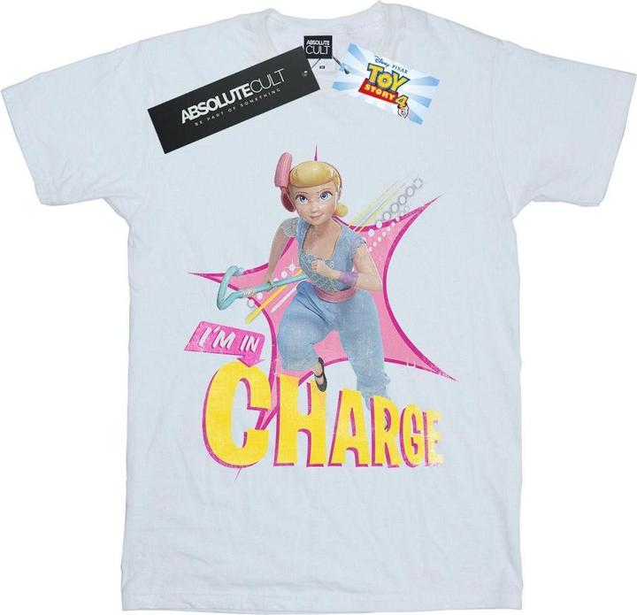 Actual product image Disney Womens/Ladies Toy Story 4 Bo Peep In Charge Cotton Boyfriend T-Shirt (4XL)