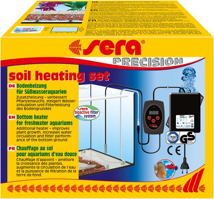 Sera Bodenheizung fr Swasseraquarien soil heating set