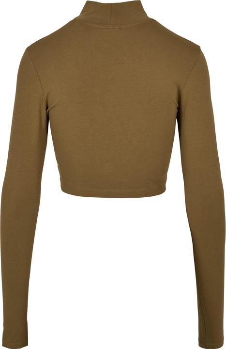 Immagine prodotto Urban Classics Donna Organic Cropped Turtelneck Longsleeve - 16513 (XL)