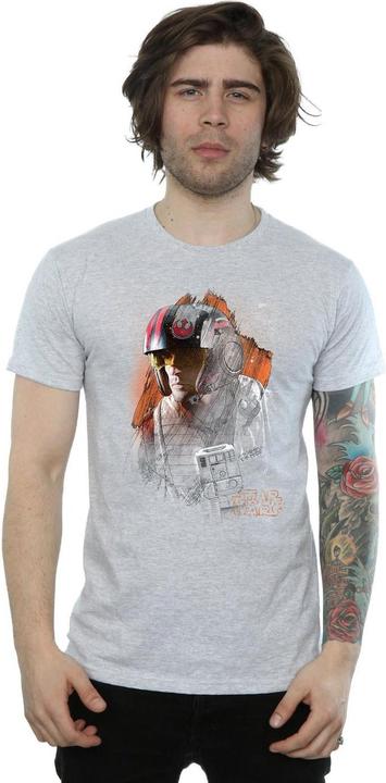 Produktbild Star Wars The Last Jedi Poe Dameron Brushed TShirt (S)