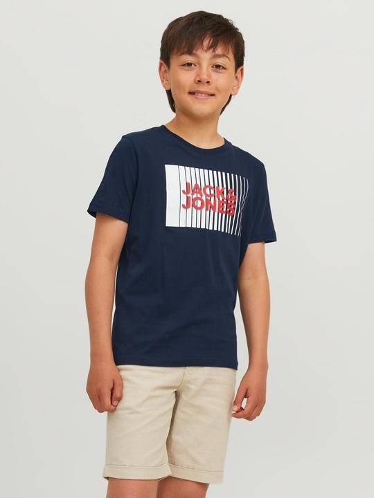 Actual product image Jack & Jones Jjecorp Logo Tee Play Ss O-Neck Noos Mni (104)