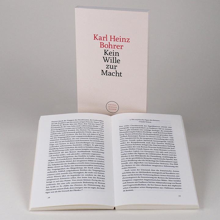 Image du produit Kein Wille zur Macht (Allemand, Karl Heinz Bohrer, 2020)