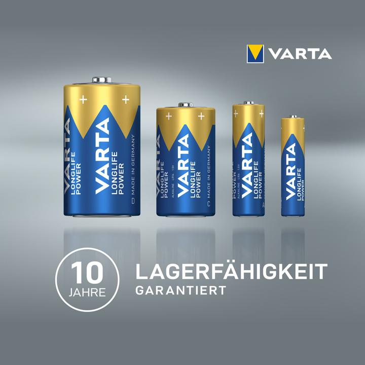 Actual product image Varta long-life power (10 pcs., AA, 2970 mAh)