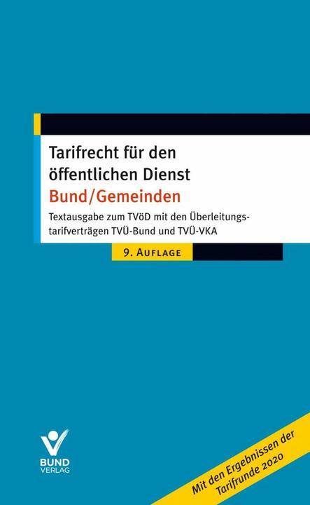 Produktbild Tarifrecht für den öffentlichen Dienst - /Gemeinden (Deutsch, 2021)