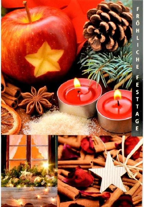 Actual product image ABC Christmas Card Merry Christmas (1 pcs.)