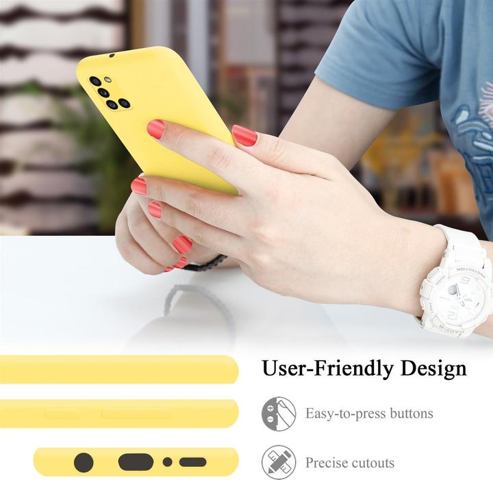 Immagine prodotto Cadorabo Copertura della cassa del silicone liquido TPU (Samsung Galaxy A31)