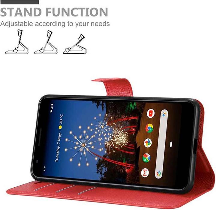 Produktbild Cadorabo Book mit Standfunktion Cover (Google Pixel 3a)