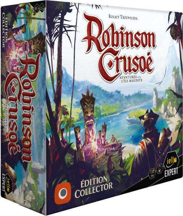 Iello Robinson Crusoé - Aventures sur l'île Maudite : Edition Collector (Français)