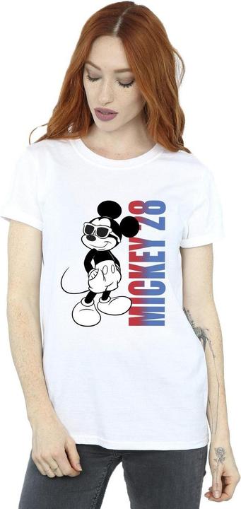 Immagine prodotto Disney Mickey Mouse Gradient Maglietta Ampia Donna (3XL)