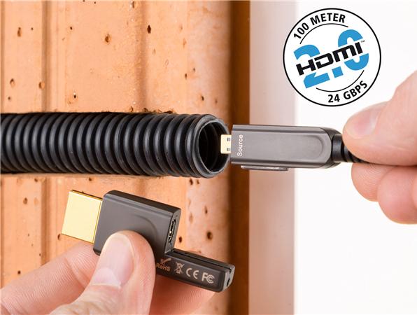 Produktbild Inakustik HDMI (Typ A)| micro HDMI (Typ D) — HDMI (Typ A)| micro HDMI (Typ D) (20 m, HDMI)