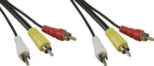Actual product image InLine Composite Video — Composite Video (1 m, Cinch)