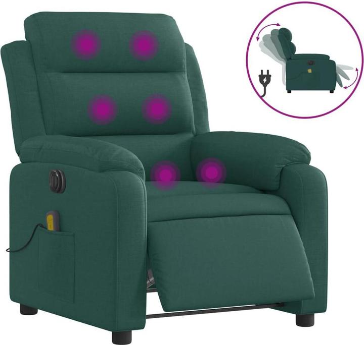 Produktbild VidaXL Massagesessel Elektrisch Stoff