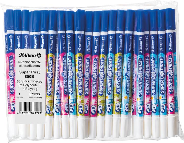 Actual product image Pelikan Effaceur d'encre Super Piratesque (Multicoloured, 3 x)