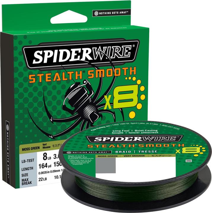 Image du produit Spiderwire Stealth Smooth CAMO (6.60 kg, 0.07 mm)