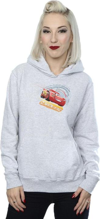 Immagine prodotto Disney Cars Lightning McQueen Felpa con Cappuccio Donna (L)