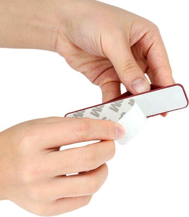 Immagine prodotto Hurtel Porta dita autoadesivo con cerniera - rosa