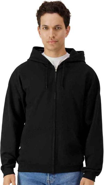 Gildan Softstyle Hoodie mit durchgehendem Reissverschluss