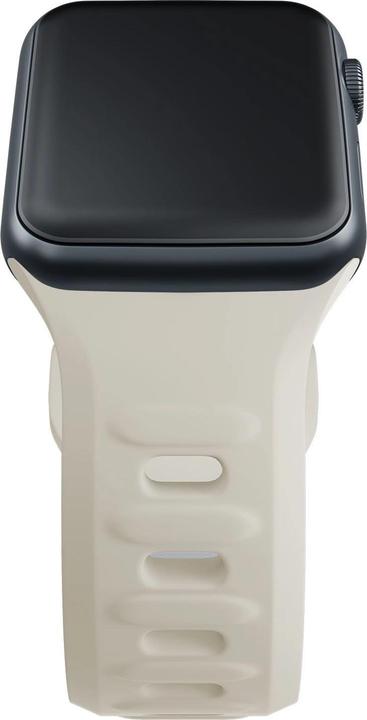 Produktbild 3MK Silicone Watch Strap beżowy/beige dla Apple Watch 38/40/41mm (Silikon, Edelstahl)