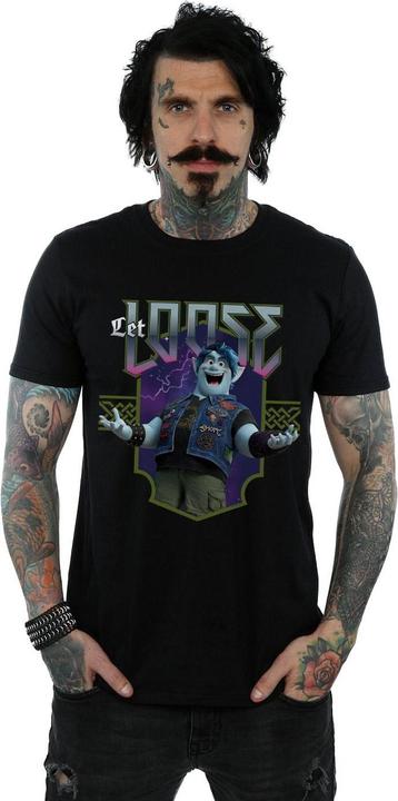 Actual product image Disney Mens Onward Barley Let Loose T-Shirt (4XL)