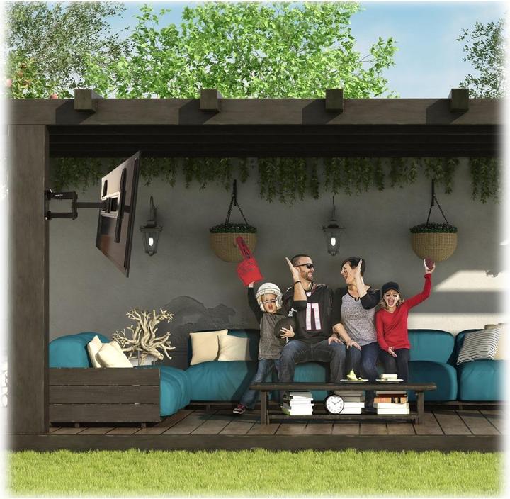 Image du produit Eaton Outdoor Full-Motion TV Wall Mount with Fully Articulating Arm for 81,28cm 32pouces to (Mur, 80", 50 kg)
