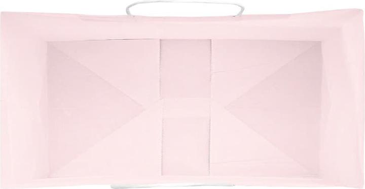 Produktbild VidaXL Kraftpapiertüten 50 Stk. mit Henkel Rosa 21x11x36 cm Papiertüte (Geschenktüte, 50 x)