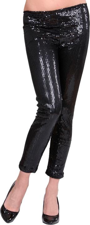 Actual product image Widmann Leggings Pailletten schwarz