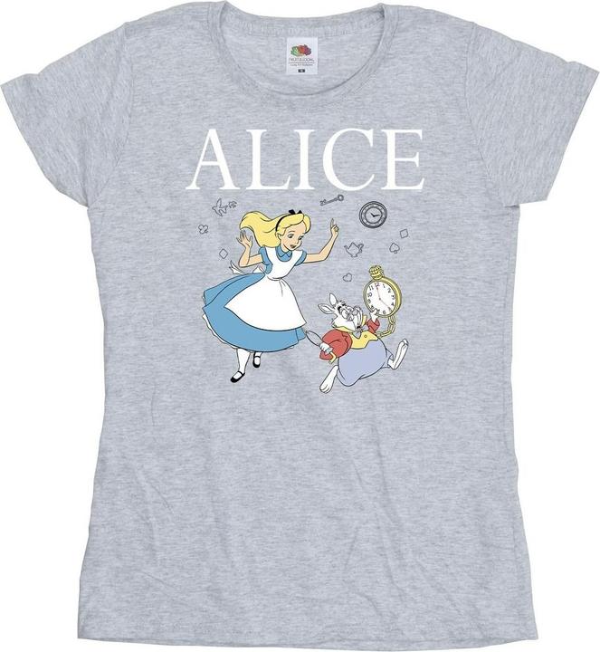 Produktbild Disney Alice In Wonderland Follow The Rabbit TShirt (L)