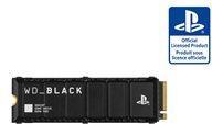 Actual product image WD Black SN850P with Heatsink for PS5 (2000 GB, M.2 2280)