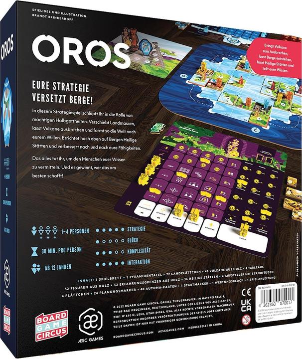 Produktbild Board Game Circus Oros (Deutsch)