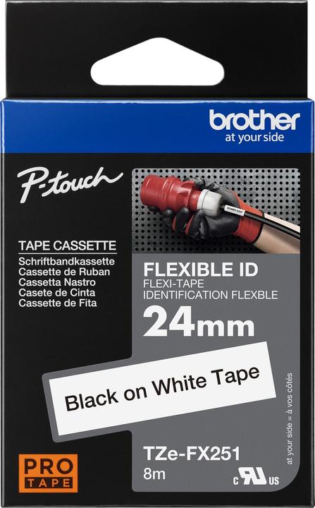 Immagine prodotto Brother Tze-Fx251 (2.40 cm, Nero)