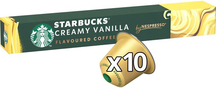 Starbucks Creamy Vanilla par Nespresso (10 x Port.)