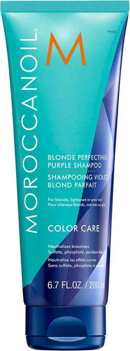 Moroccanoil Color Care Blonde Perfecting Purple (200 ml, Silver shampoo)